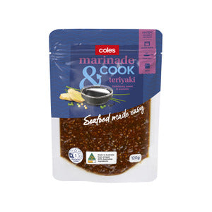 Coles Marinade & Cook Teriyaki 120g