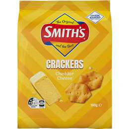 Smith's Crackers Cheddar Cheese 160g