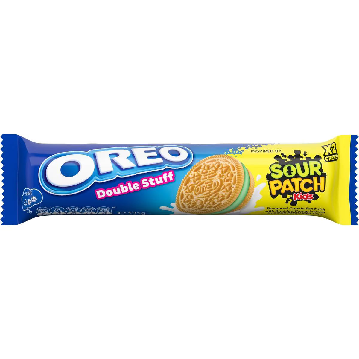 Oreo Double Stuff Sour Patch Cookies 131g