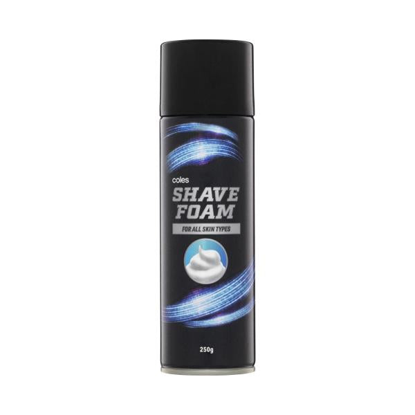 Coles Shave Foam 250g