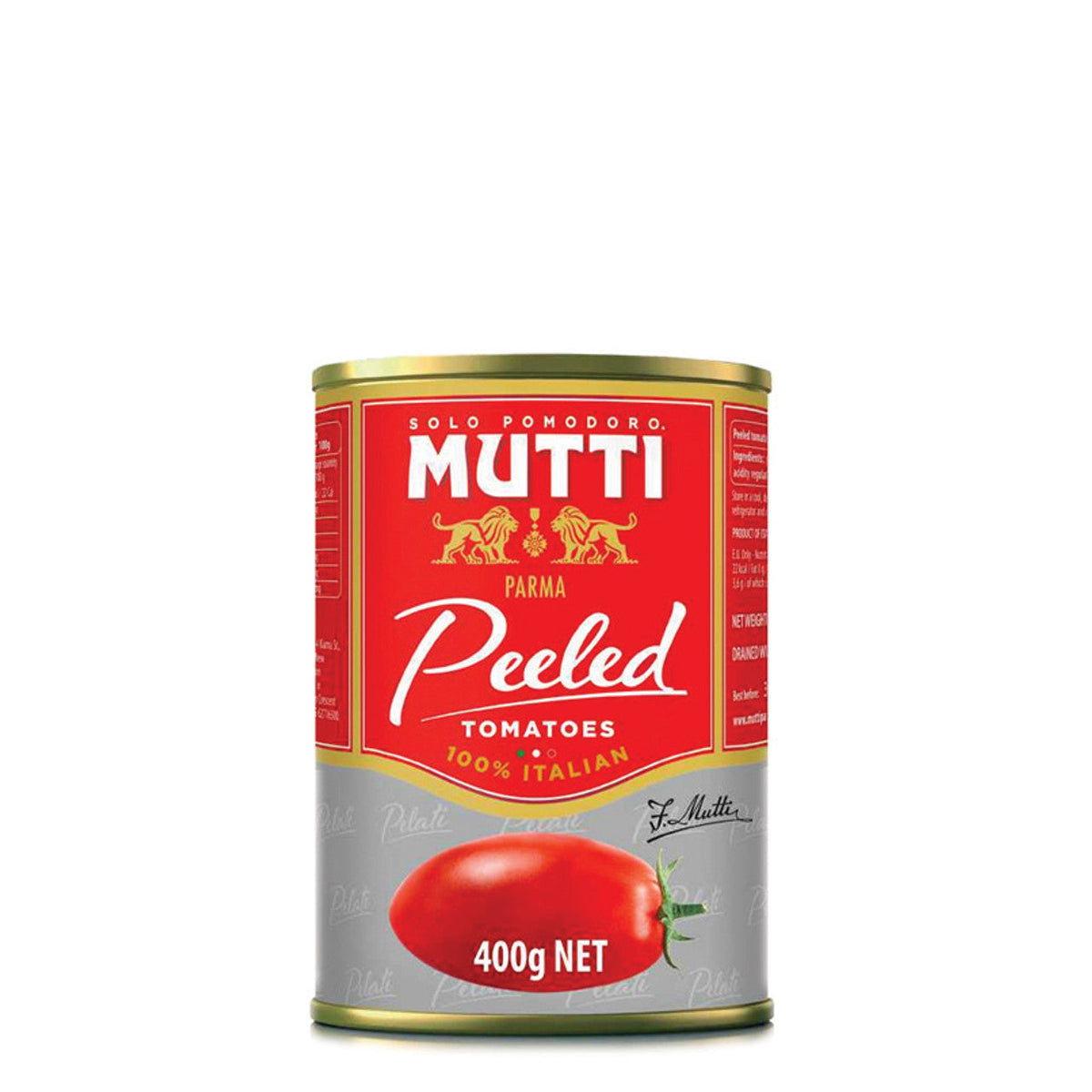 Mutti Whole Peeled Tomatoes 400g
