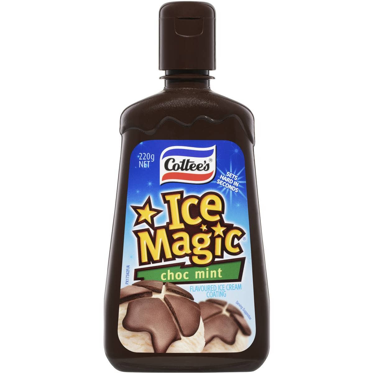 Cottee's Ice Magic Choc Mint 220g