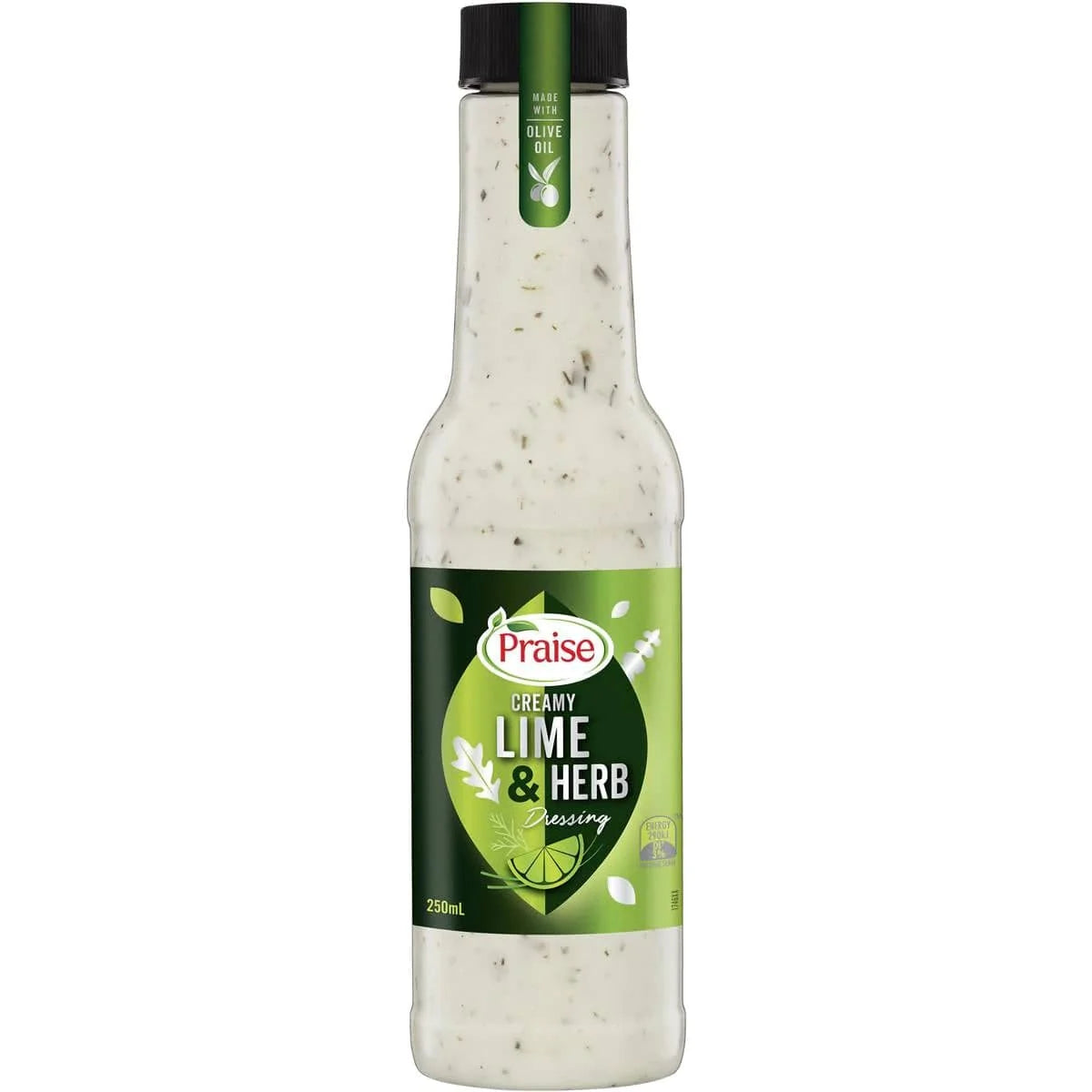 Praise Dressing Creamy Lime & Herb 250ml