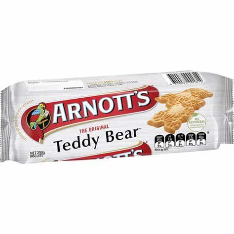 Arnott's Teddy Bear Biscuits 250g