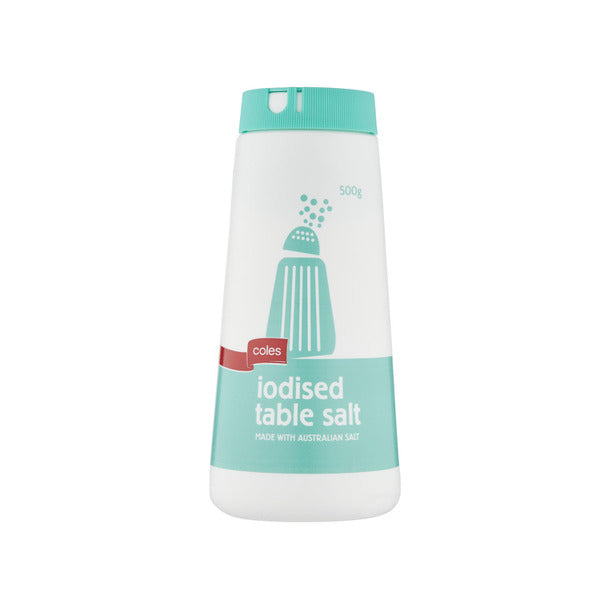 Coles Iodised Table Salt 500g