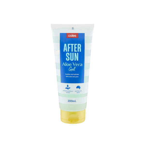 Coles After Sun Aloe Vera Gel 200ml