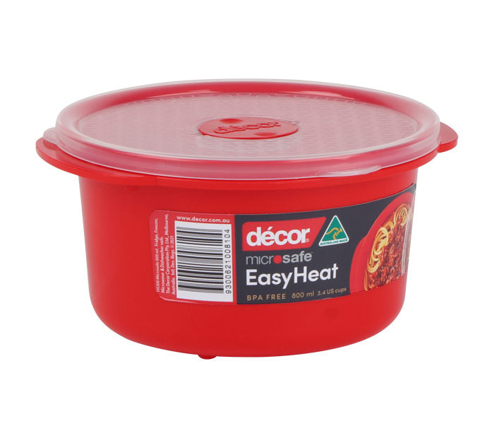 Decor Microsafe Container Round 800ml