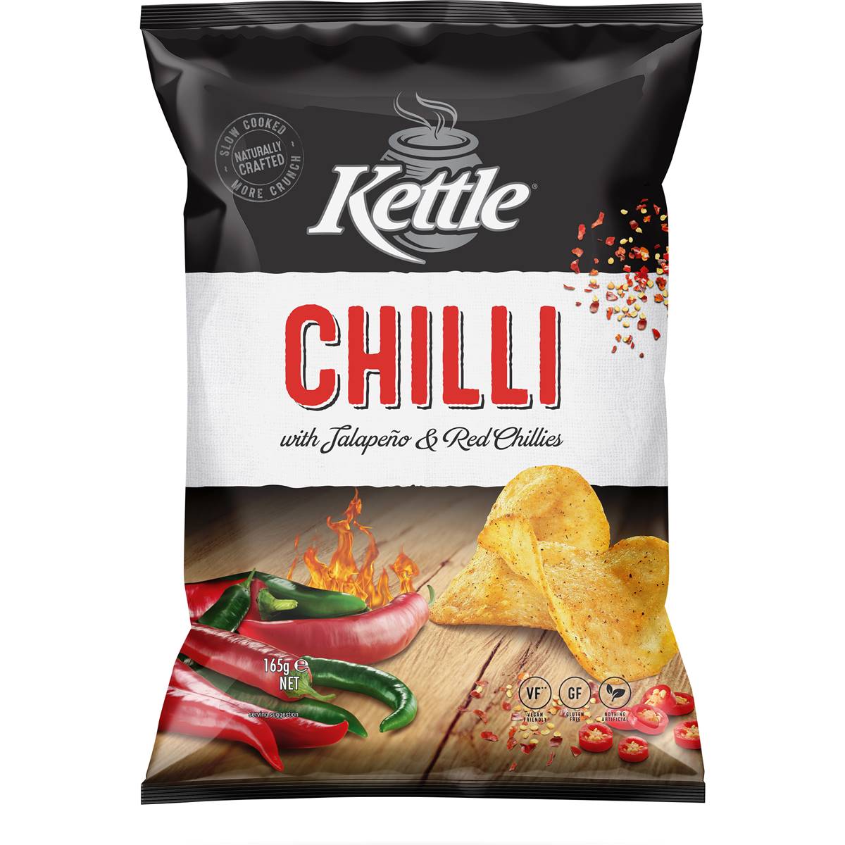 Kettle Chilli Potato Chips | 165 gram