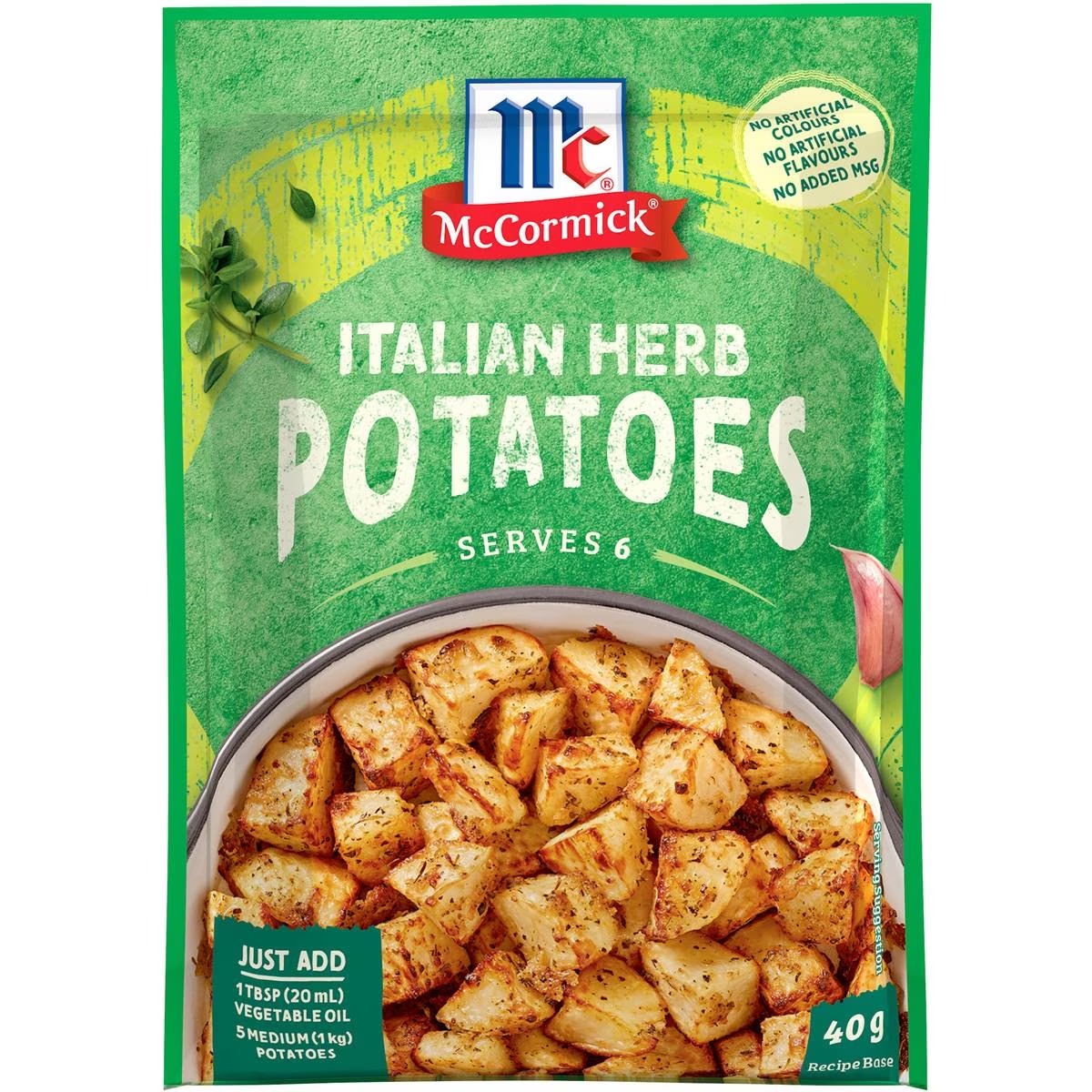 McCormick Italian Herb Potatoes 40g
