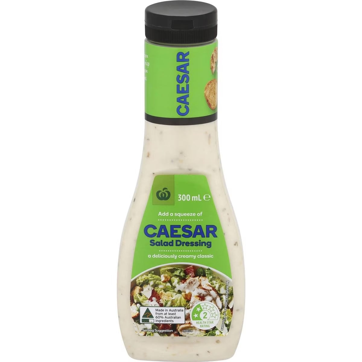 Woolworths Dressing Caesar Salad 300ml**