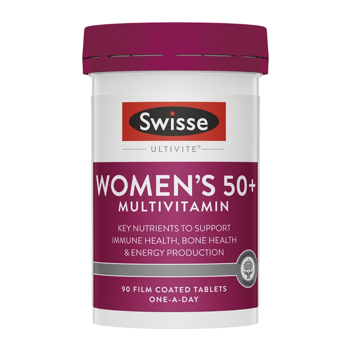 Swisse Ultivite Women's 50+ Multivitamin Tablets 90 pack
