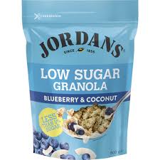 Jordans Dorset Ryvita Jordans Low Sugar Granola Blueberry & Coconut 500g ***