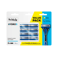 Schick Hydro 5 Razor Blades 8 pack