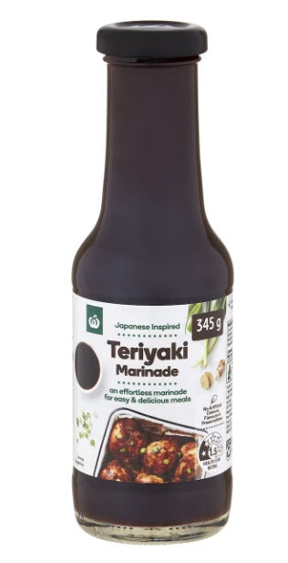 Woolworths Teriyaki Marinade 345g