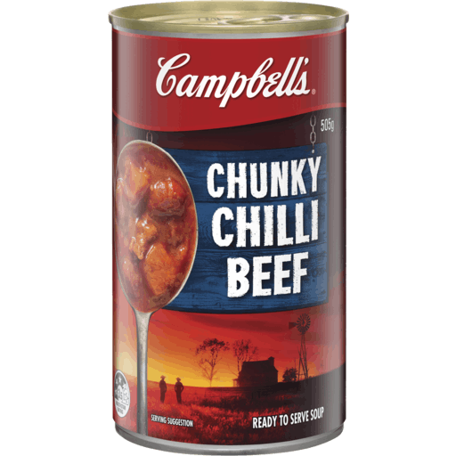 Campbell's Soup Chunky Chilli Beef 505g