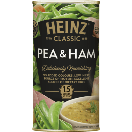 Heinz Classic Pea & Ham Soup Can  535g