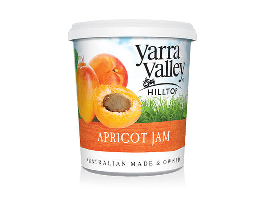 Yarra Valley Hilltop Apricot Jam 475g