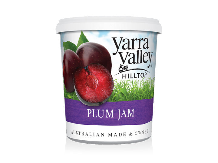 Yarra Valley Hilltop Plum Jam 475g