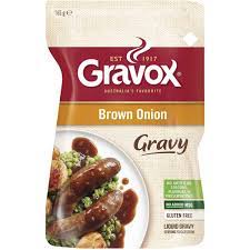 Gravox Pouch Gravy Brown Onion 165g