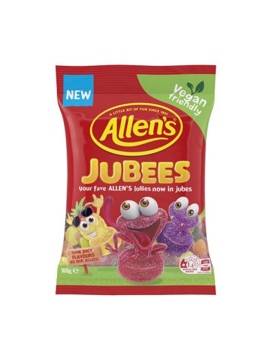 Allen's Jubees 160g