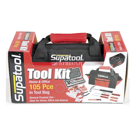 Supatool 105 Piece Tool Bag Kit