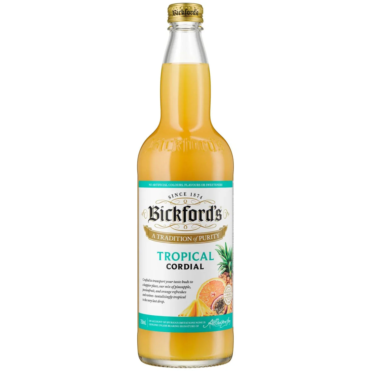 Bickford's Cordial Tropical 750ml