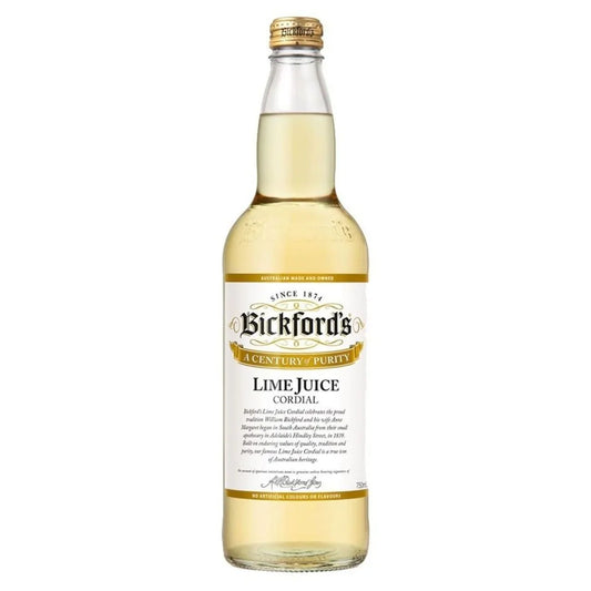 Bickford's Lime Cordial  750mL