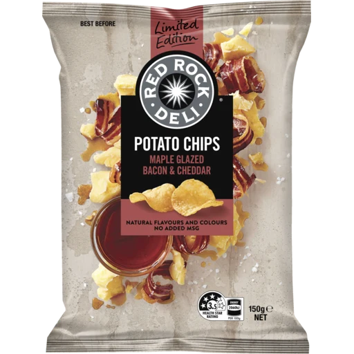 Red Deli Chip Maple Bacon&Cheddar 165g
