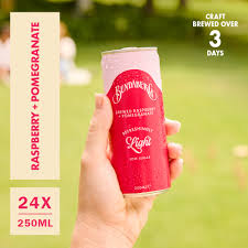 Bundaberg Refreshingly Light Sparkling Drink Pomegranate & Raspberry 250mL