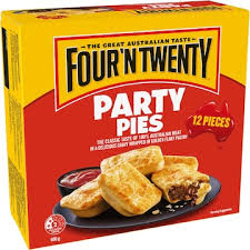 Frozen Four'n Twenty Beef Party Pies (12 x 50g)