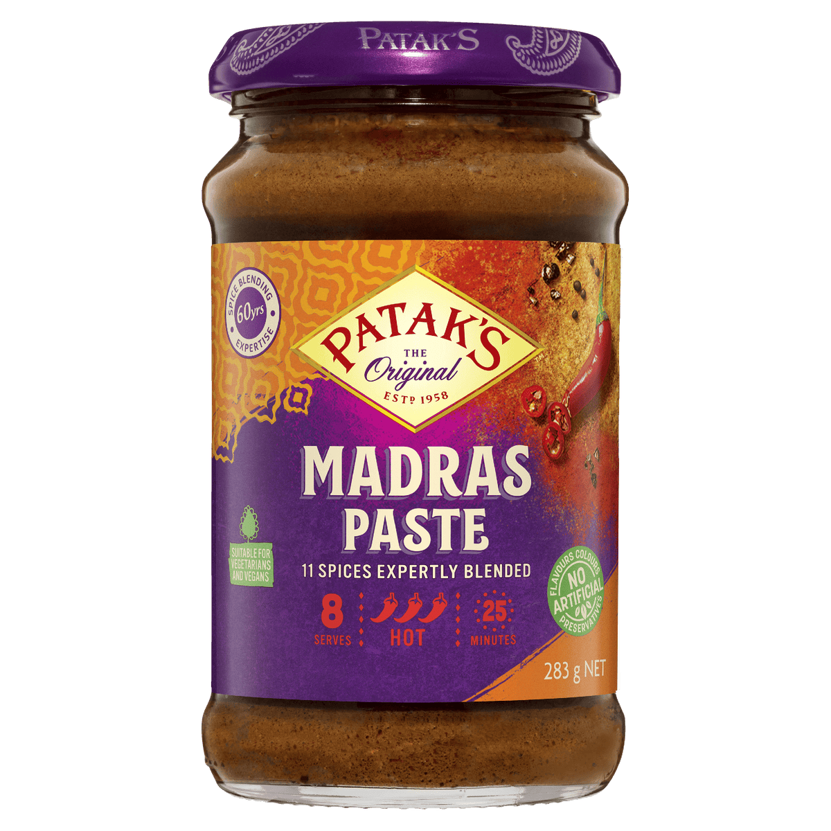 Patak's Madras Paste 283g